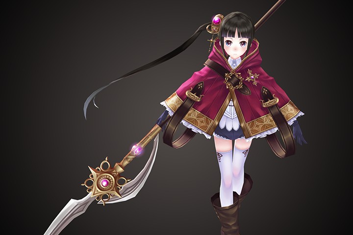 카툰형 미소녀 캐릭터 3ds Max 모델링&툰쉐이딩-04.jpg