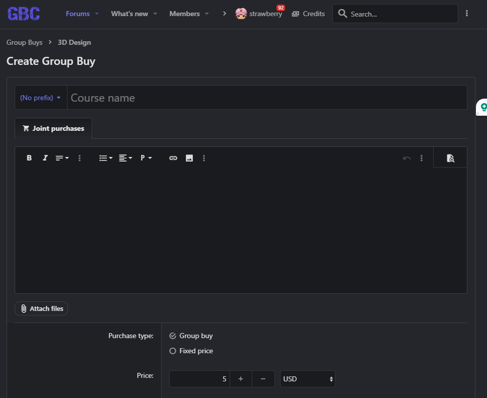 3 - Formatting Group Buy Thread.png