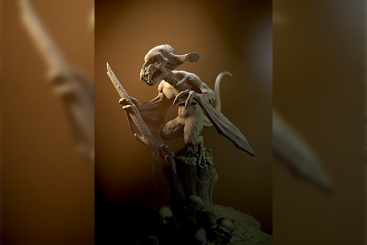 3D Creature Sculpting with Zbrush - Zbrush로 입문하는 3D 크리처 스컬프팅 [Coloso, Cha Hogyeong, Cha Hokyun...jpg