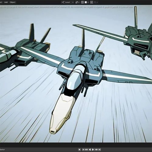Cover Image 3D Anime Style Mecha Production in OctaneRender for Blender [Coloso, Lino Grandi]-06.jpg