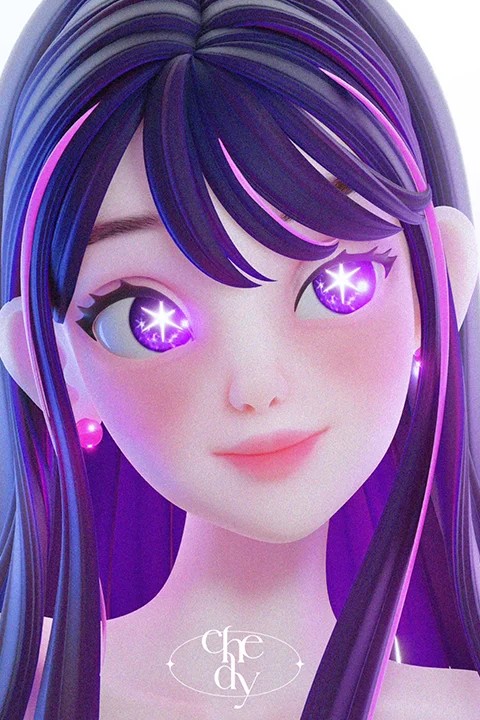 Crafting Magical 3D Characters with Midjuni and Blender - 미드저니와 블렌더로 완성하는 마법같은 3D 캐릭터 연출 [Colo...jpg