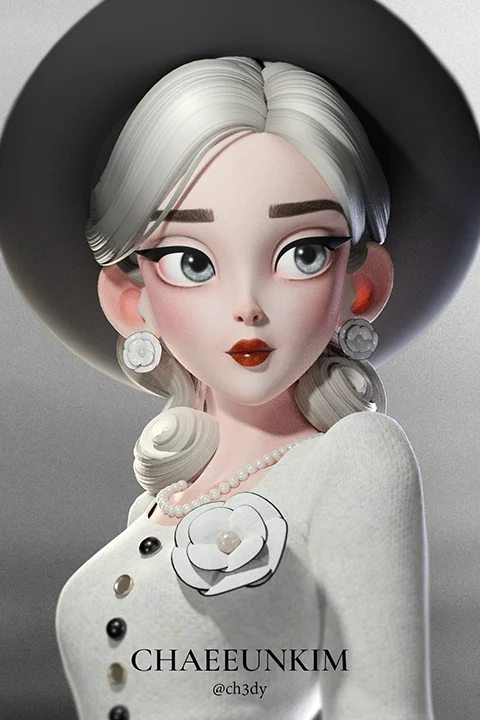 Crafting Magical 3D Characters with Midjuni and Blender - 미드저니와 블렌더로 완성하는 마법같은 3D 캐릭터 연출 [Colo...jpg